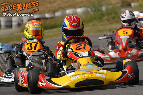 Jordy Bens wint in Hahn na hete strijd